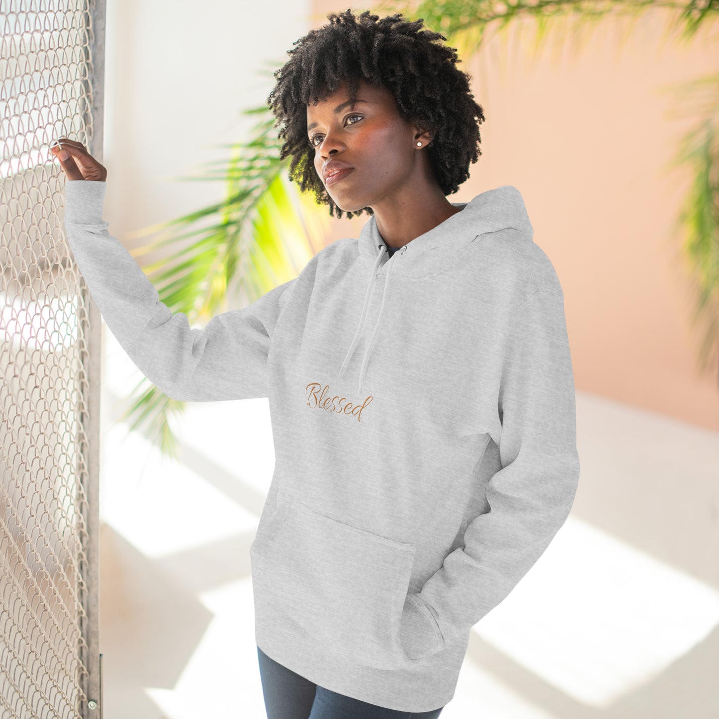 Blessed Pullover Sweatshirt with Hood
