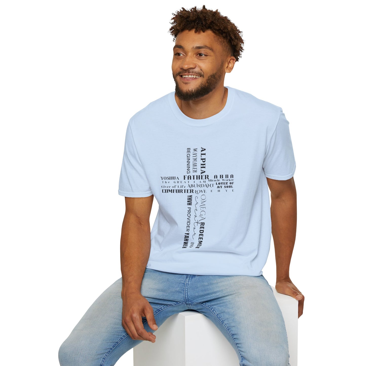 Names of God Cross T-Shirt