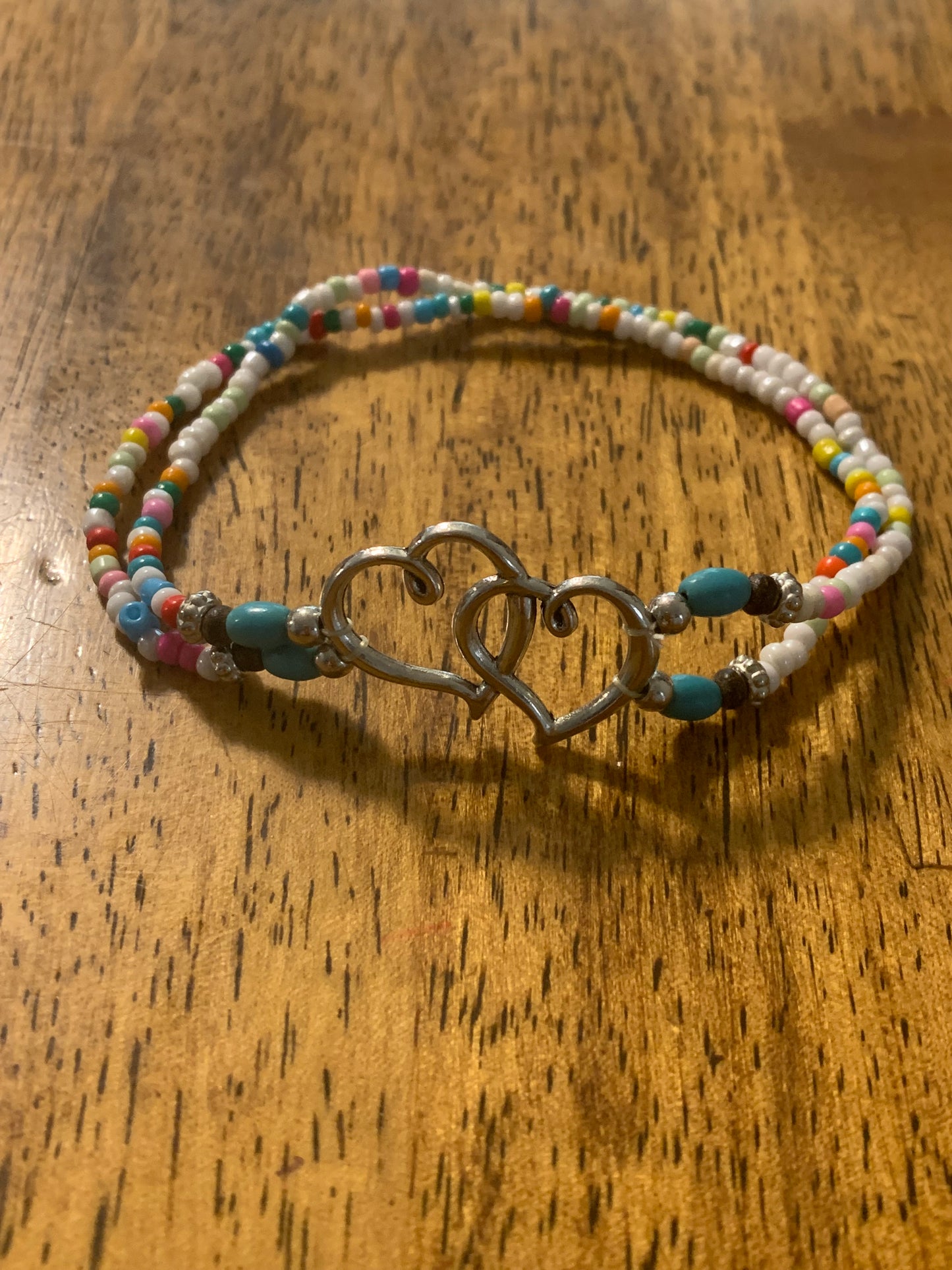 Double Heart Fashion Paradise Anklet