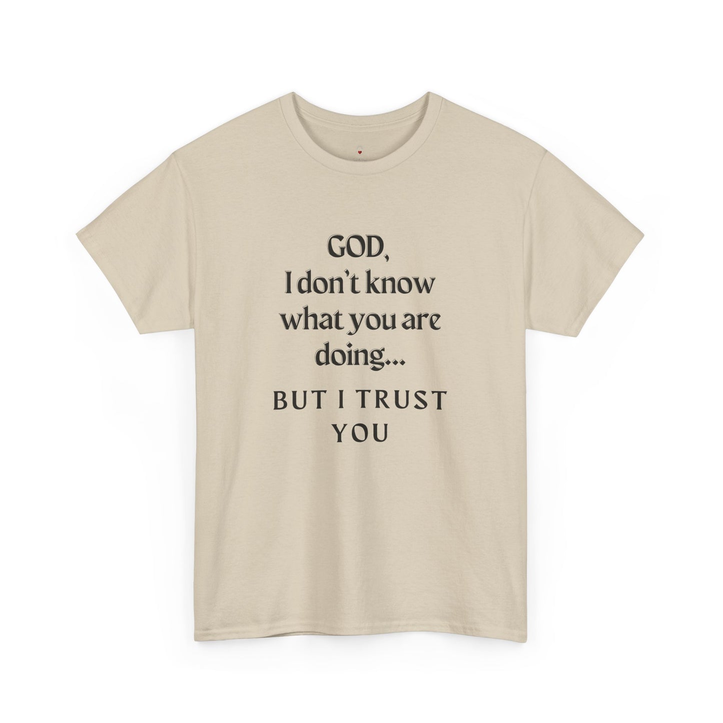 Religious Graphic T-Shirt - God I Don’t Know What You are Doing