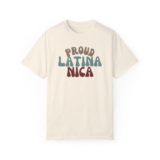 Proud Latina Nica Comfort Colors Garment Dyed T-shirt