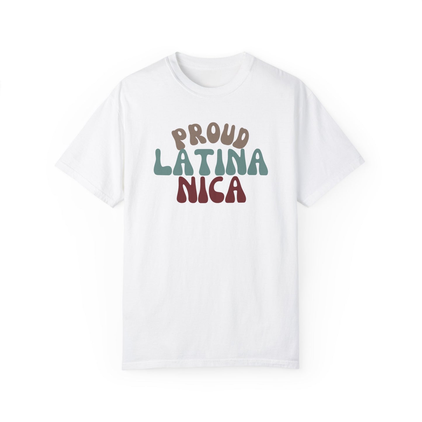 Proud Latina Nica Comfort Colors Garment Dyed T-shirt