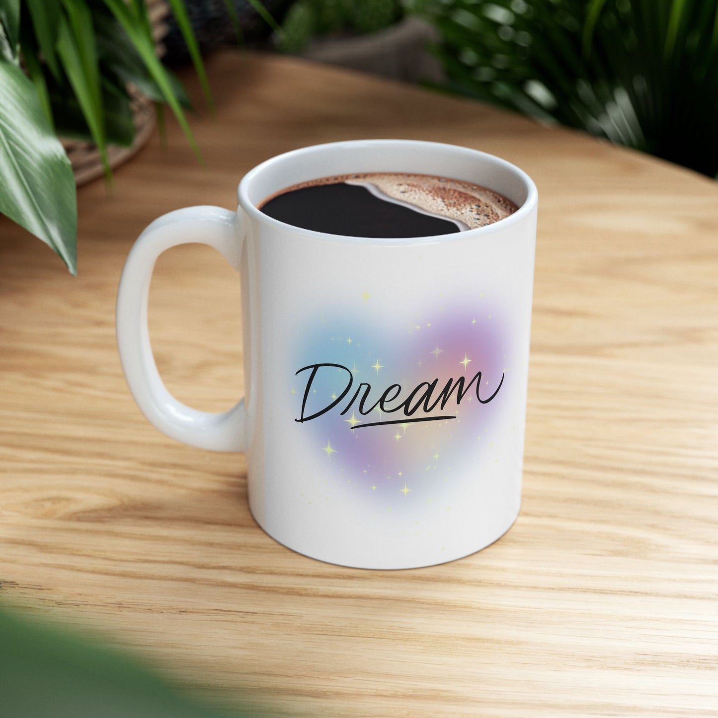 Dream Heart Rainbow Mug