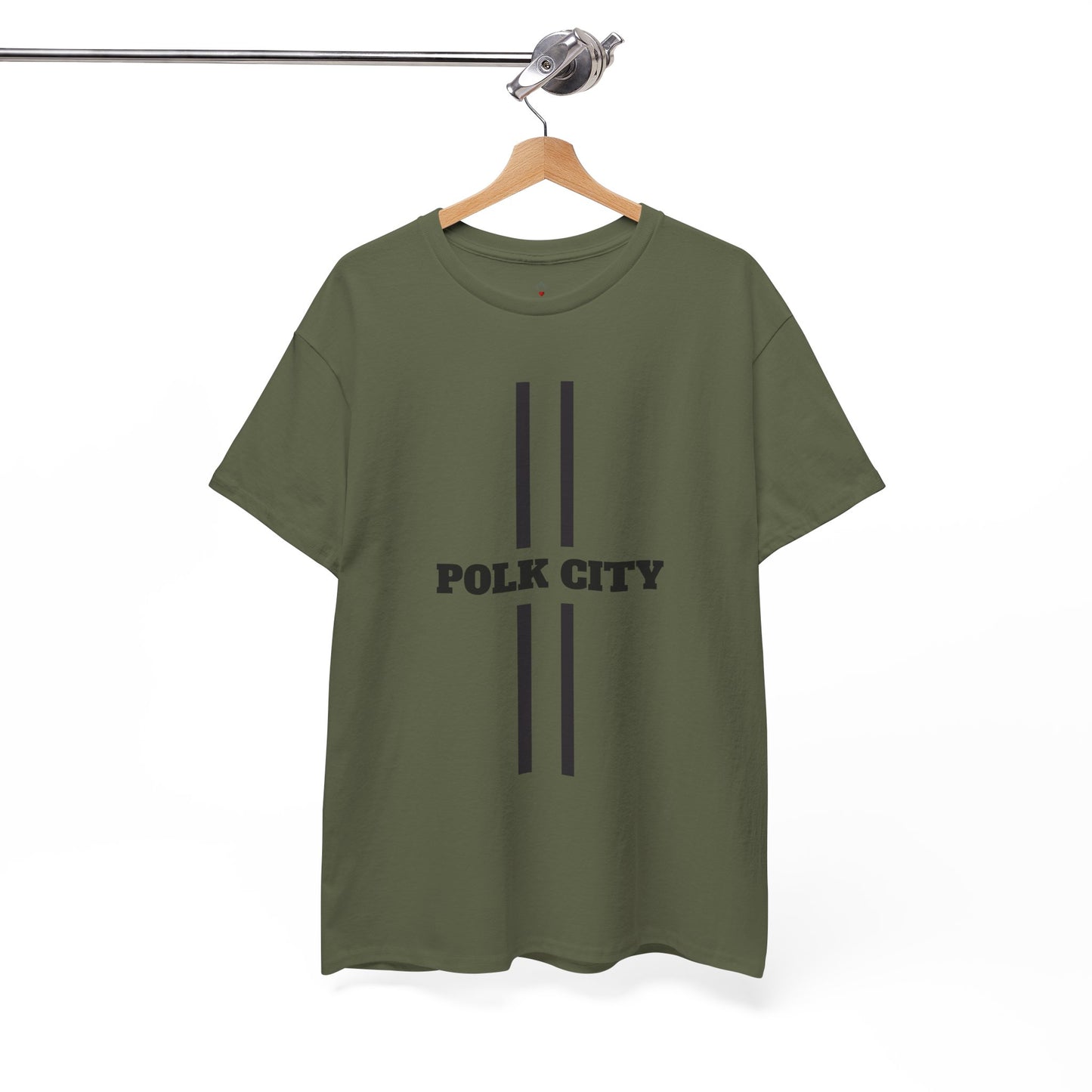 Polk City Unisex Heavy Cotton Tee - Casual Comfort for Every Occasion
