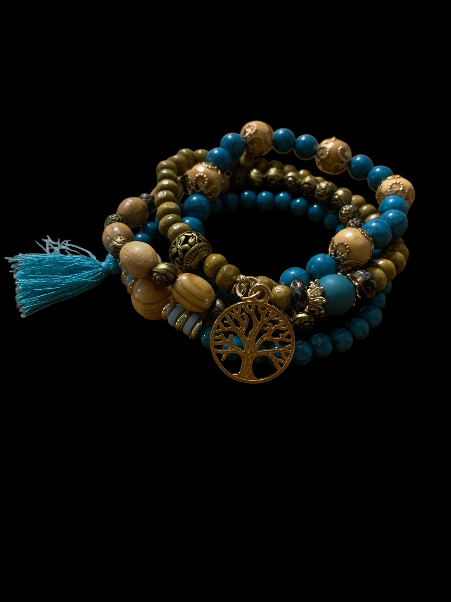 Ocean Beach Bohemian Trea of Life Bracelet