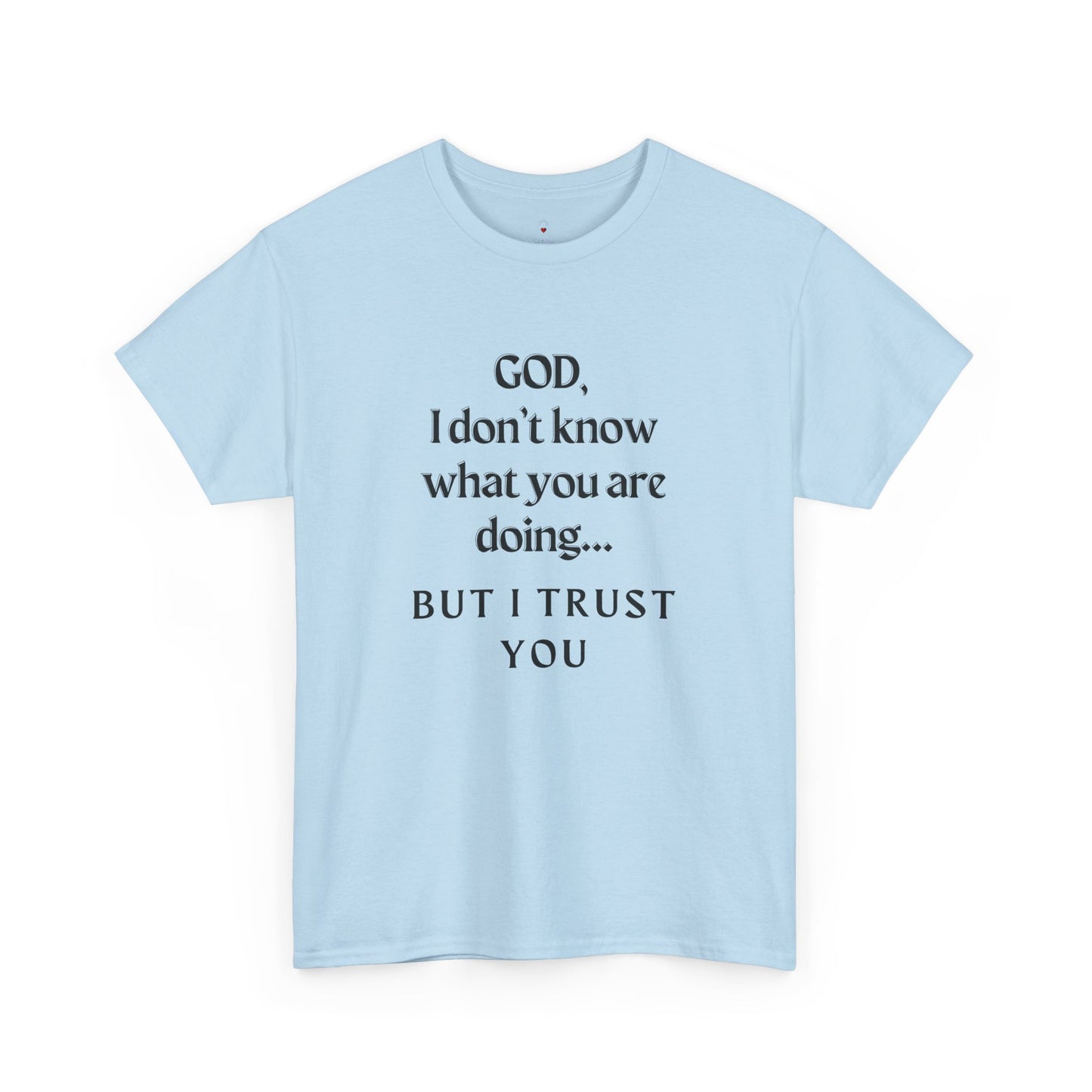Religious Graphic T-Shirt - God I Don’t Know What You are Doing