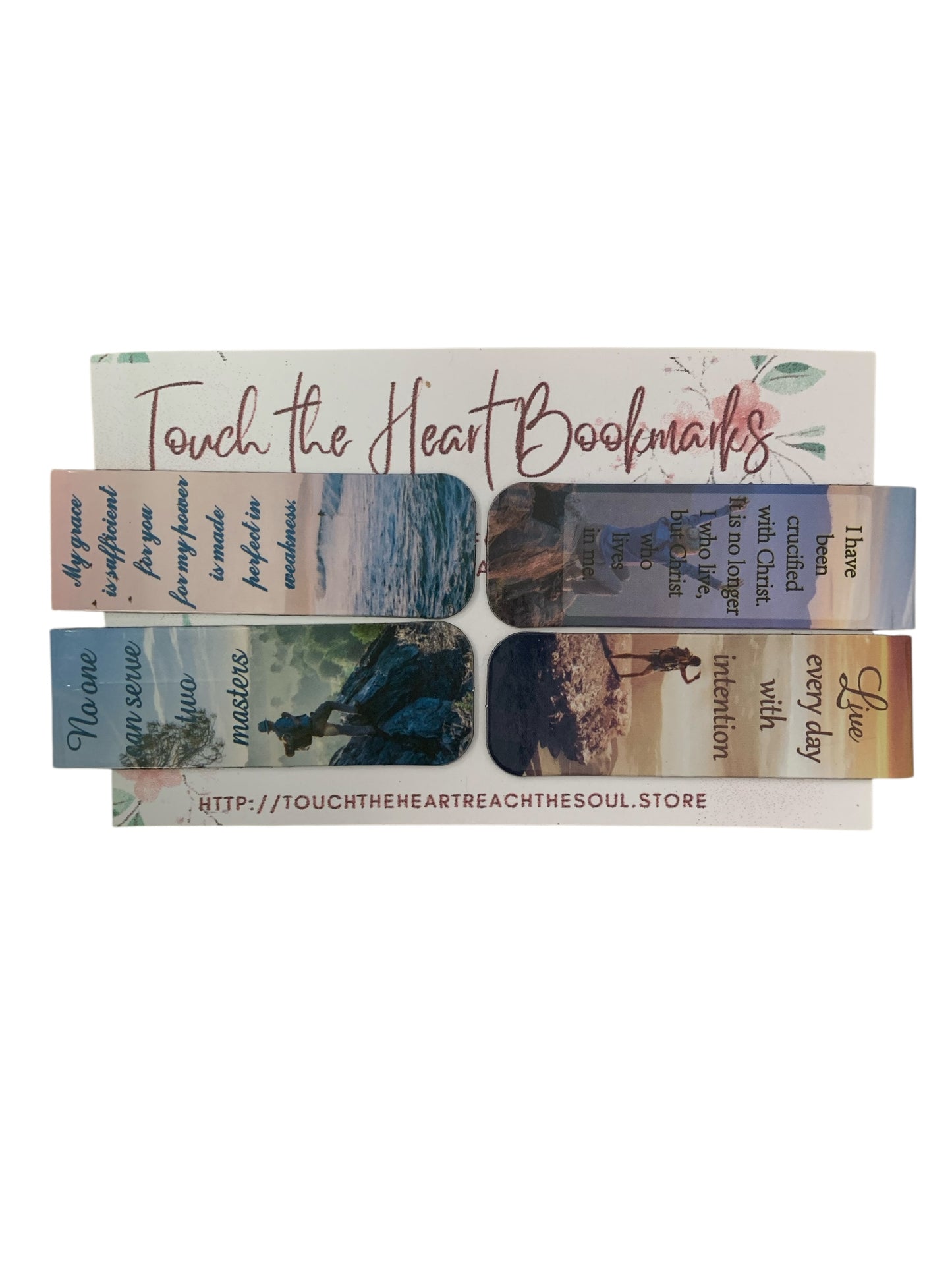 Faith Message Magnetic Bookmarks
