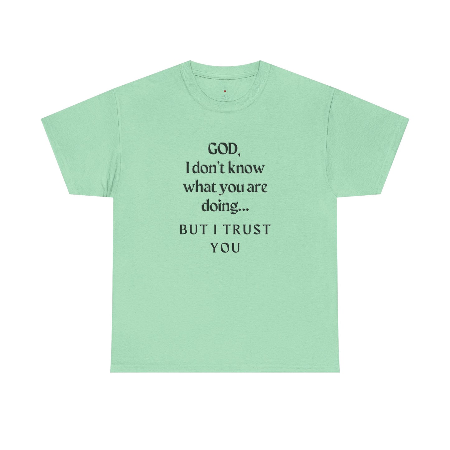 Religious Graphic T-Shirt - God I Don’t Know What You are Doing