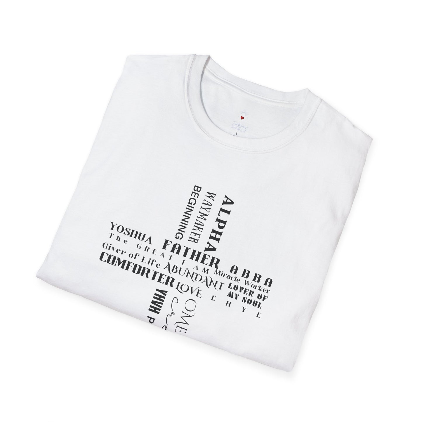 Names of God Cross T-Shirt