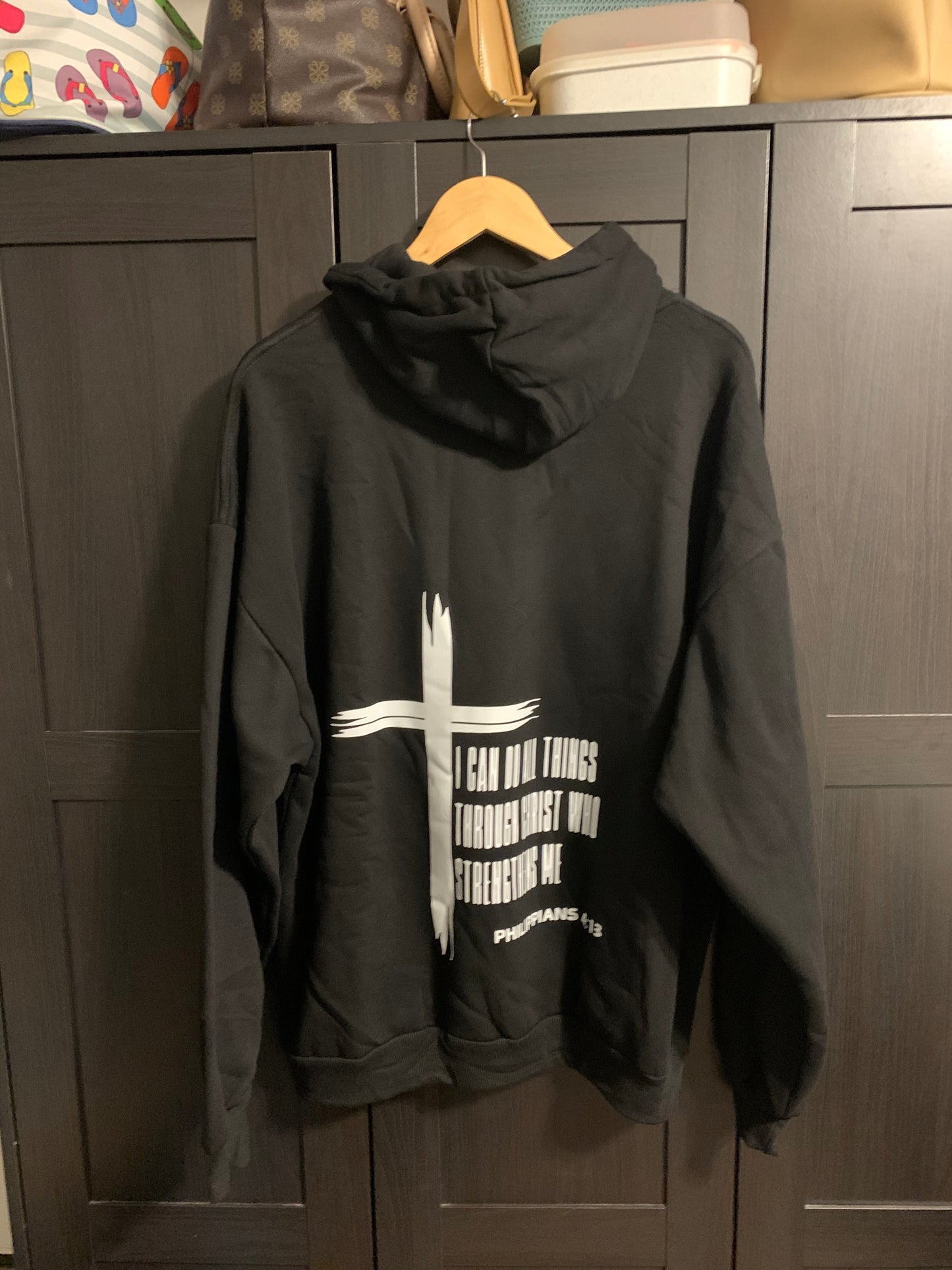 I Can Do All Things Heavy Hooded Sweatshirt