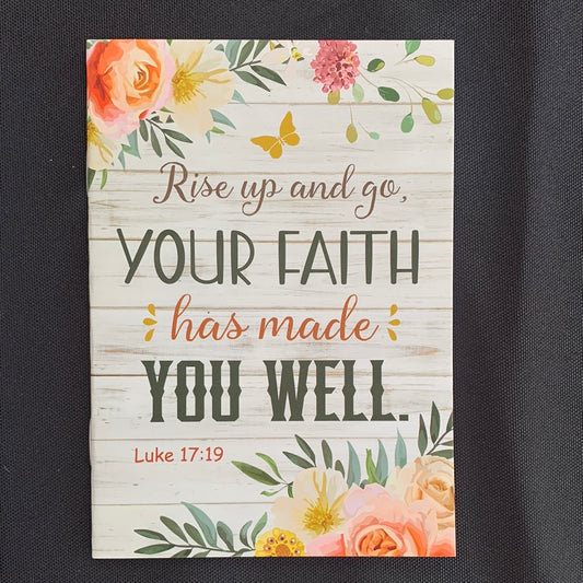 Biblical Messages Mini Notebook