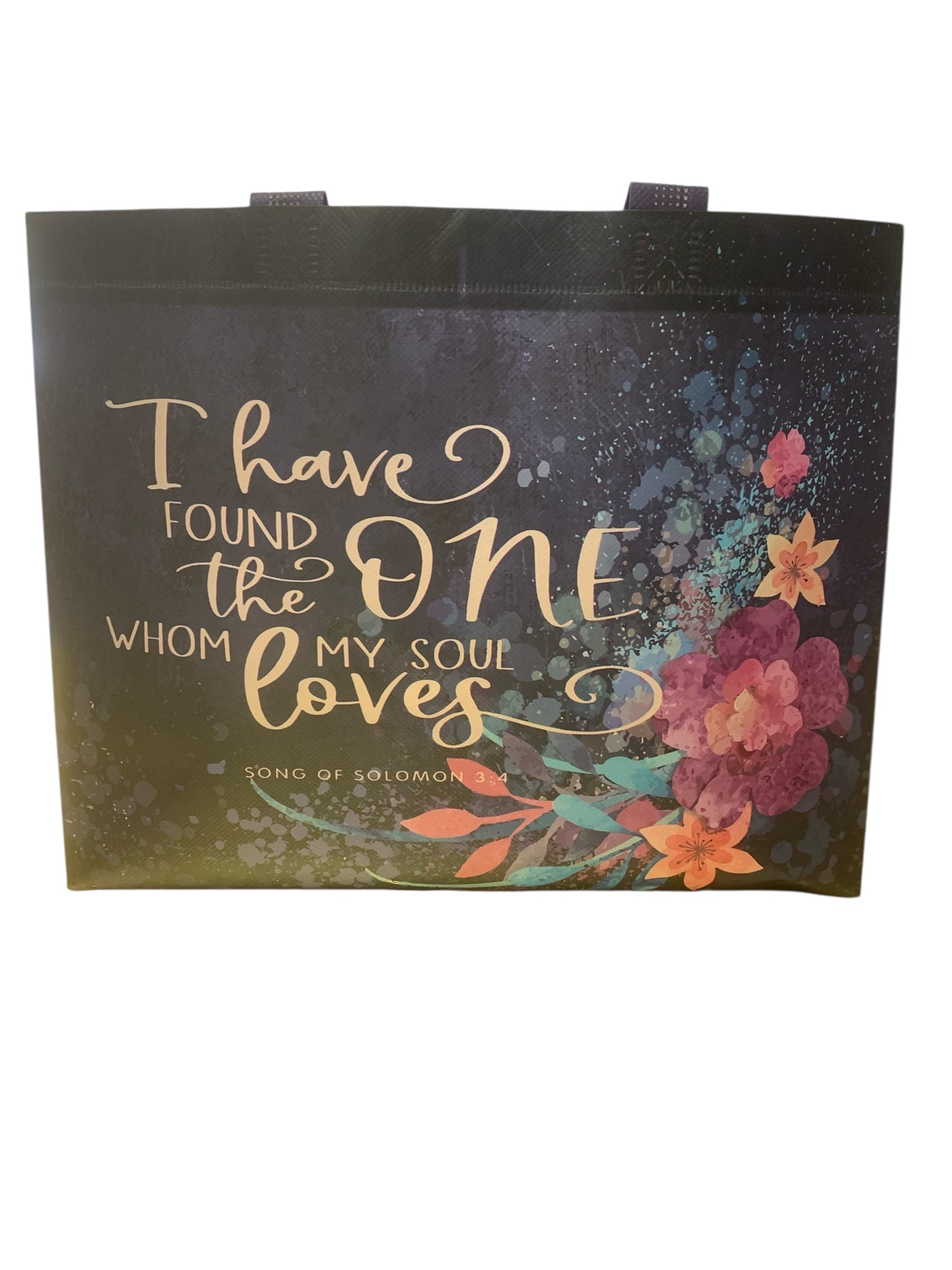 I Have Found the One Whom My Soul Loves Song of Solomon 3:4 Reusable Bag