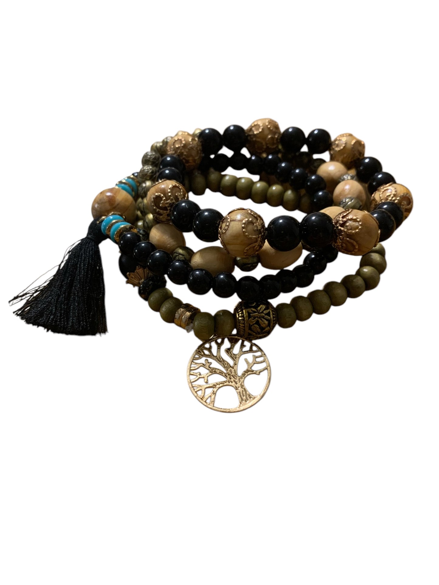 Mountain Sunset Tree of Life Bohemian Bracelet