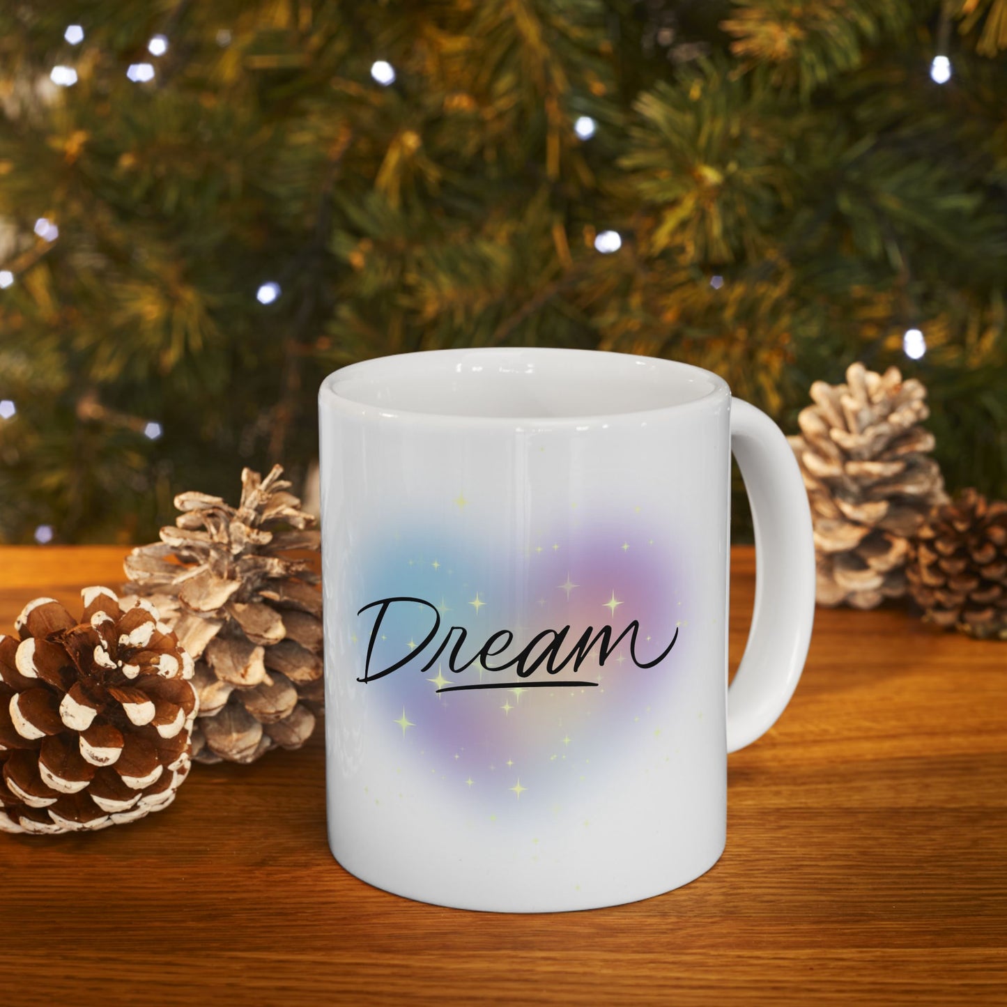 Dream Heart Rainbow Mug