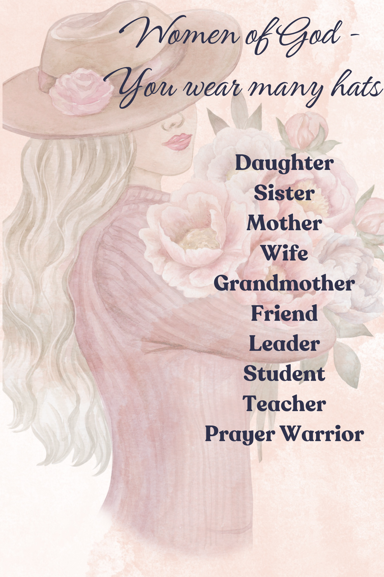 Prayer Journal for Women: I Wear Many Hats by Maria A. Flores