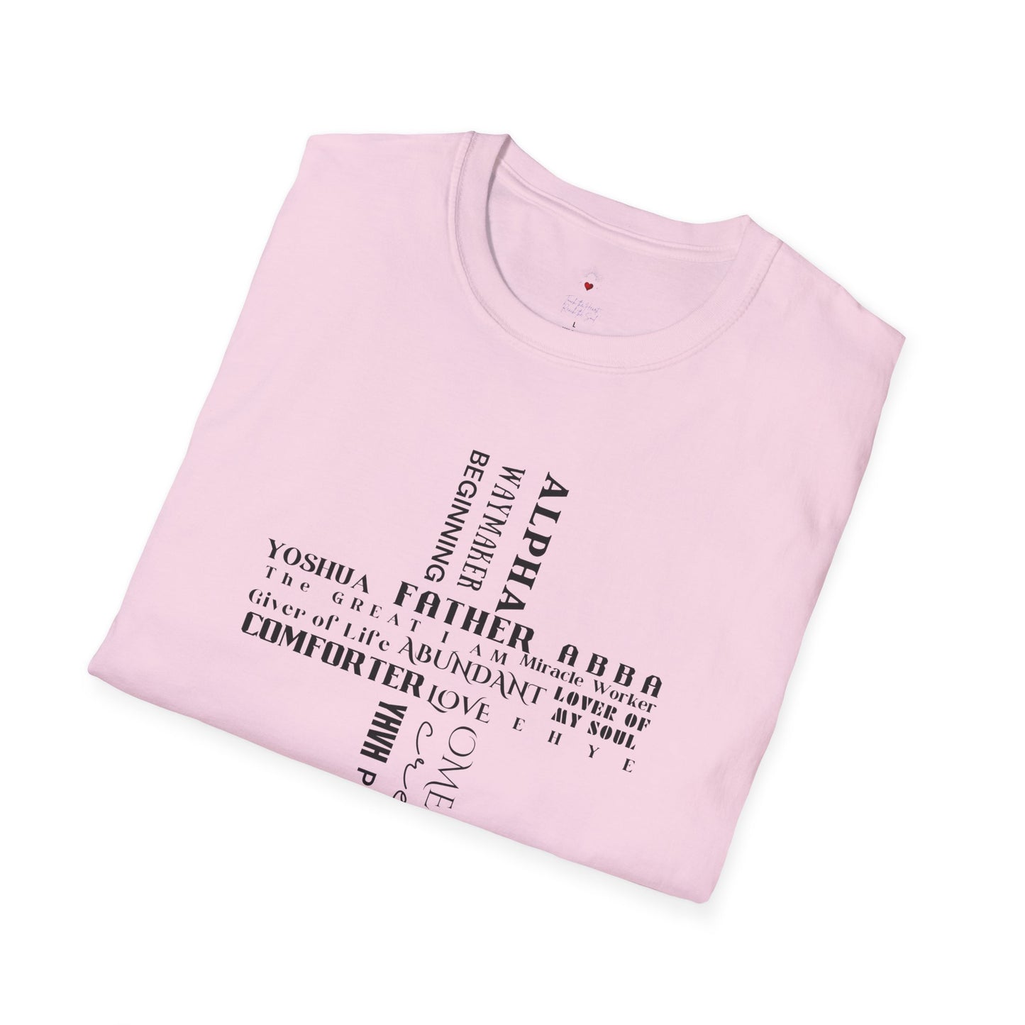 Names of God Cross T-Shirt