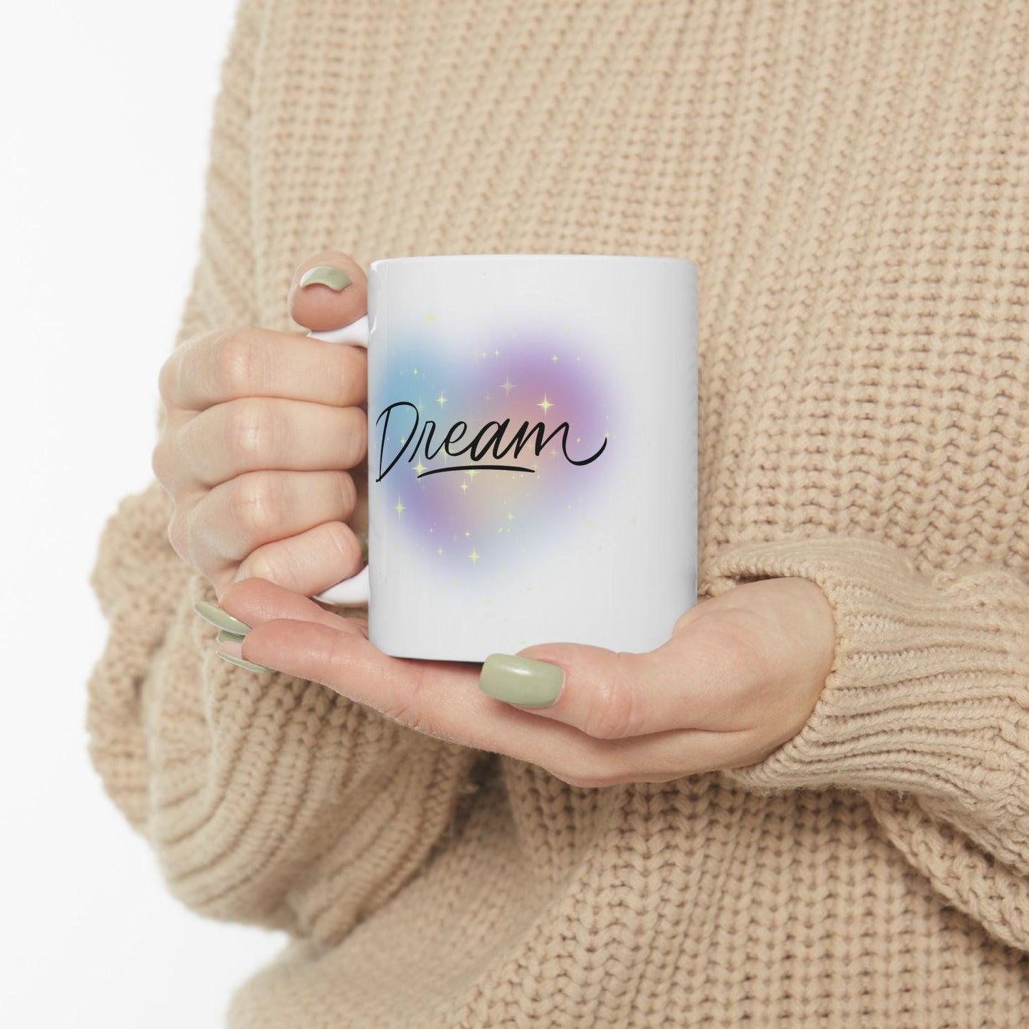 Dream Heart Rainbow Mug