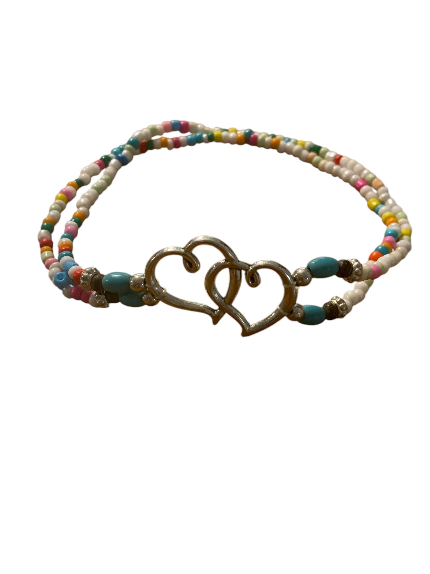 Double Heart Fashion Paradise Anklet
