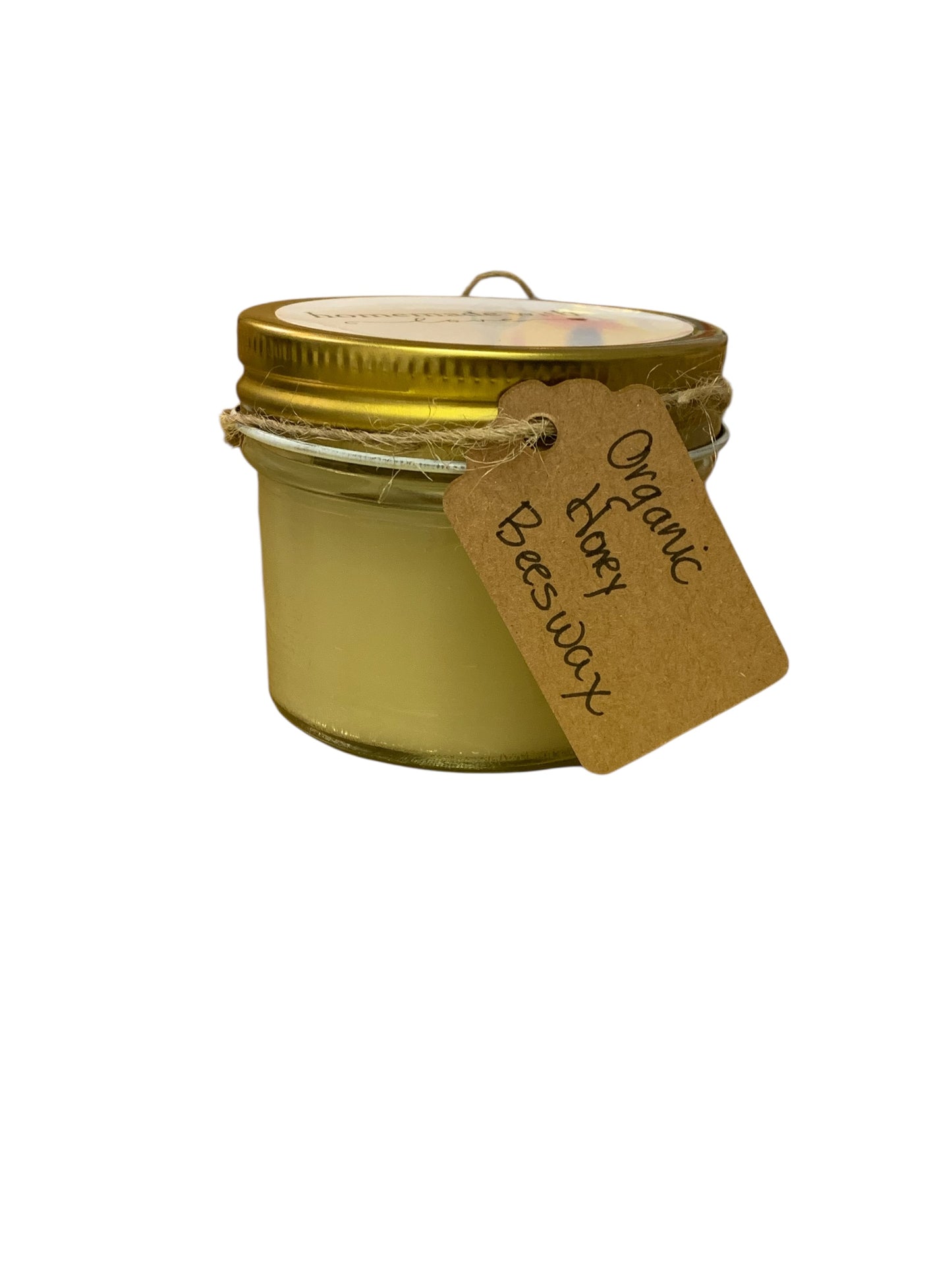 Organic Honey Beeswax Natural Scent Handmade Natural Candle