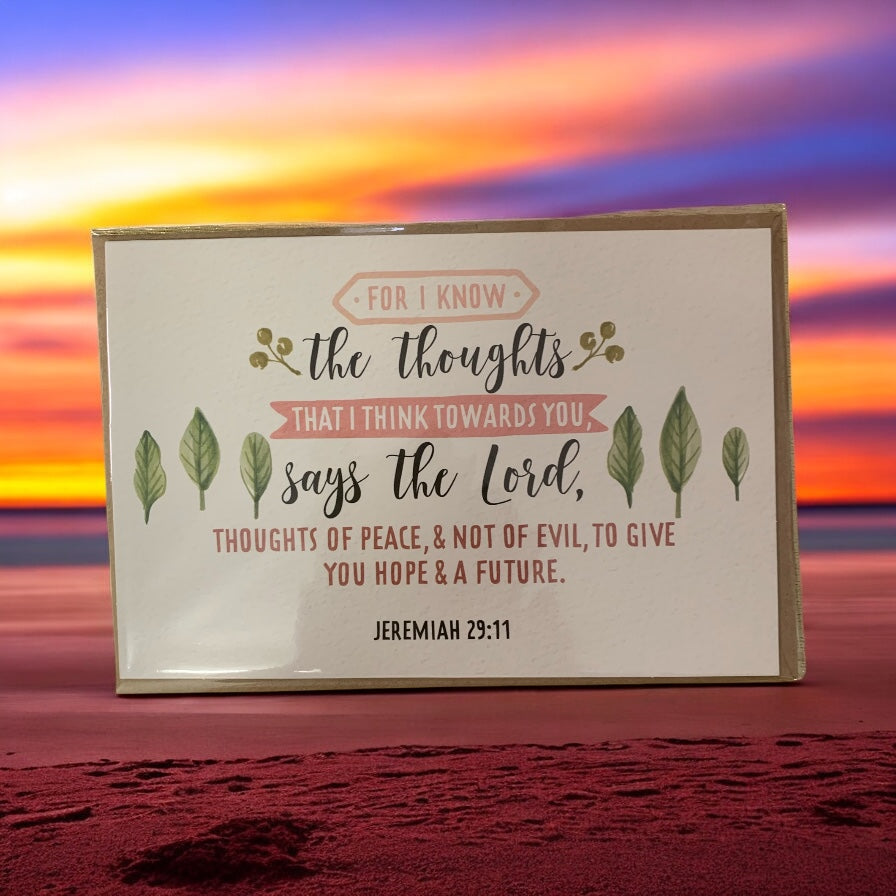 Greeting Cards Faith Religious Blank with Envelopes