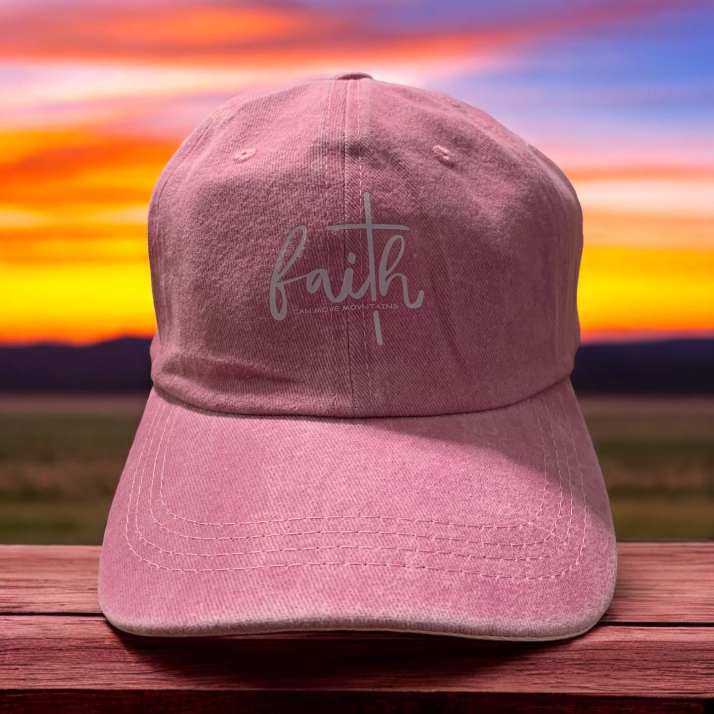 Faith Cross Baseball Cap Hat