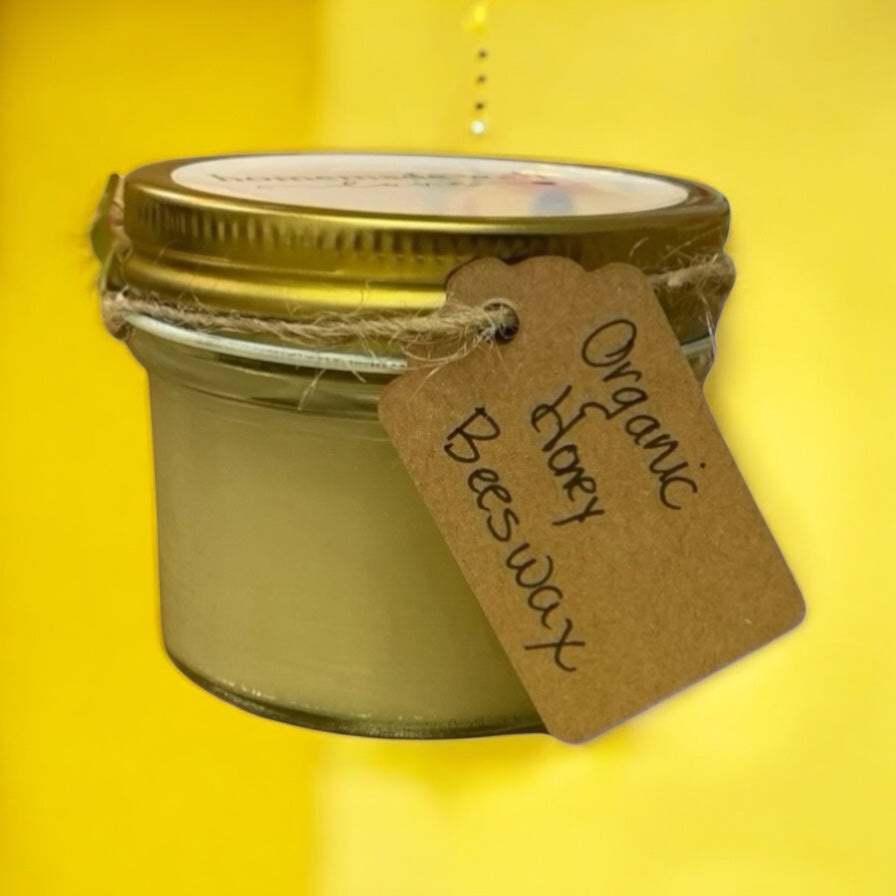 Organic Honey Beeswax Pineapple Handmade Natural Candle