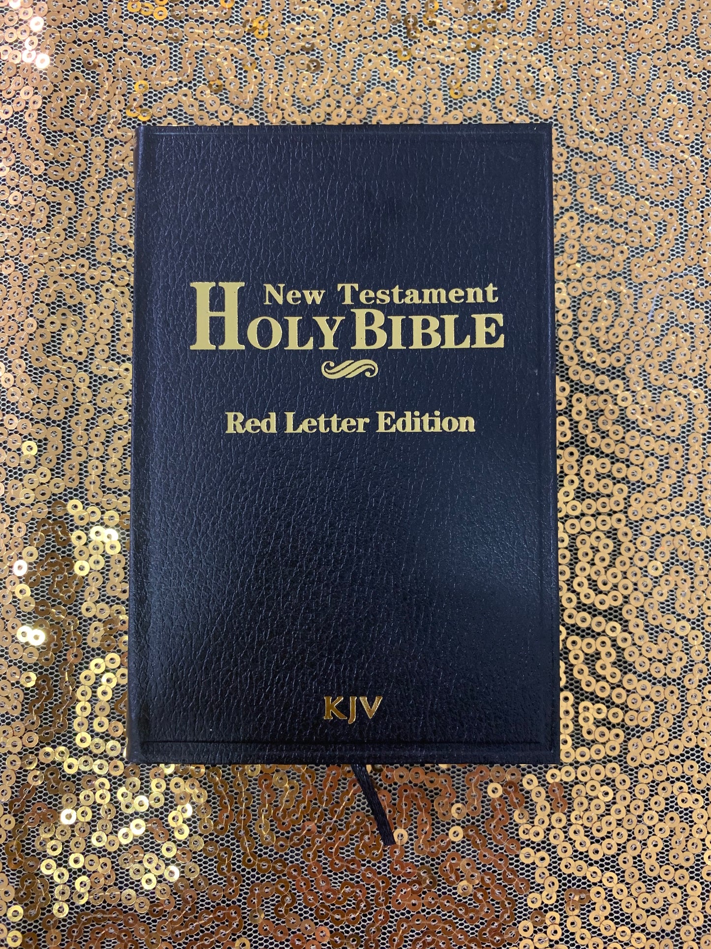 New Testament Holy Bible Red Letter Edition Mini and Medium Bible