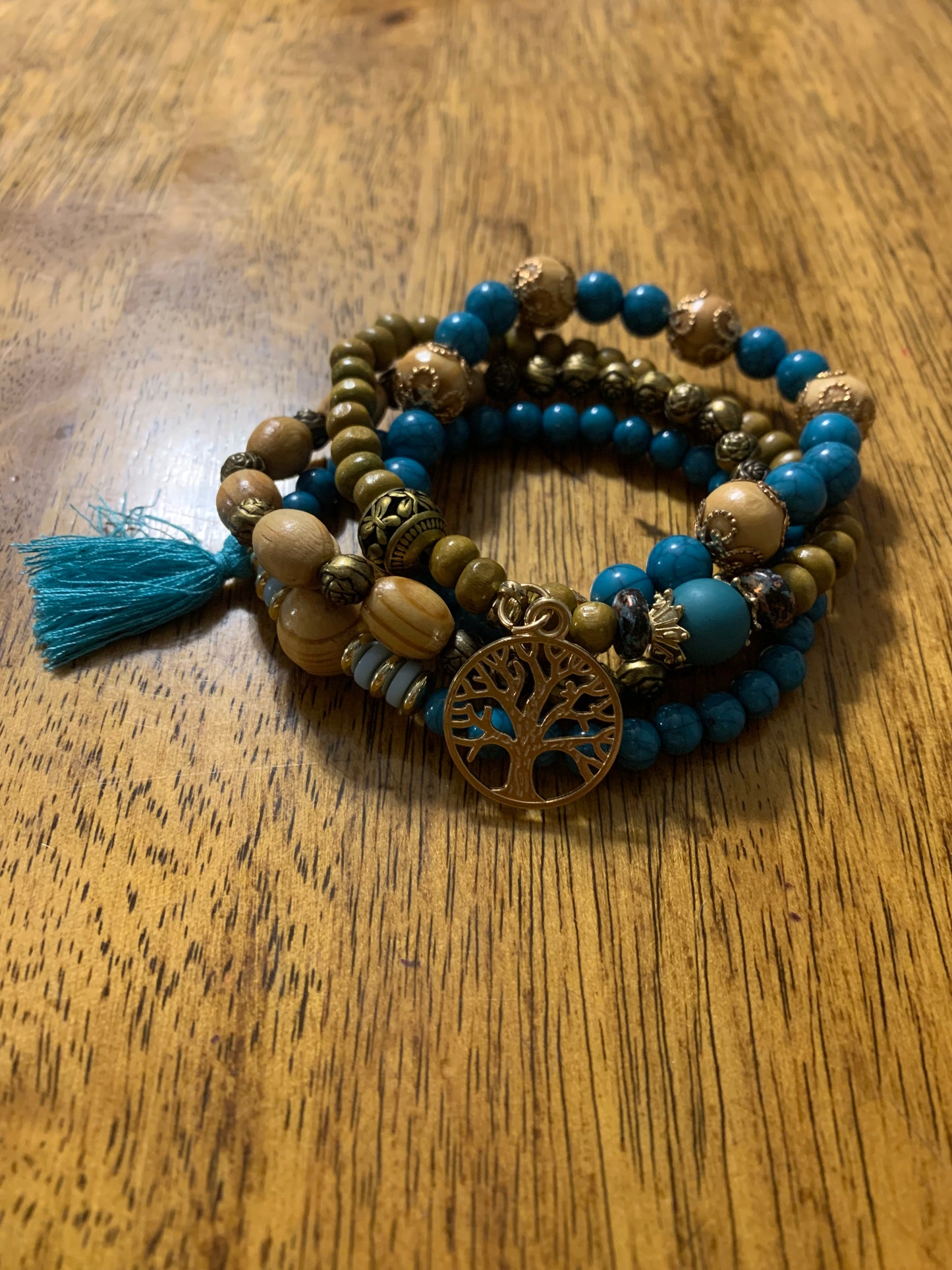 Ocean Beach Bohemian Trea of Life Bracelet