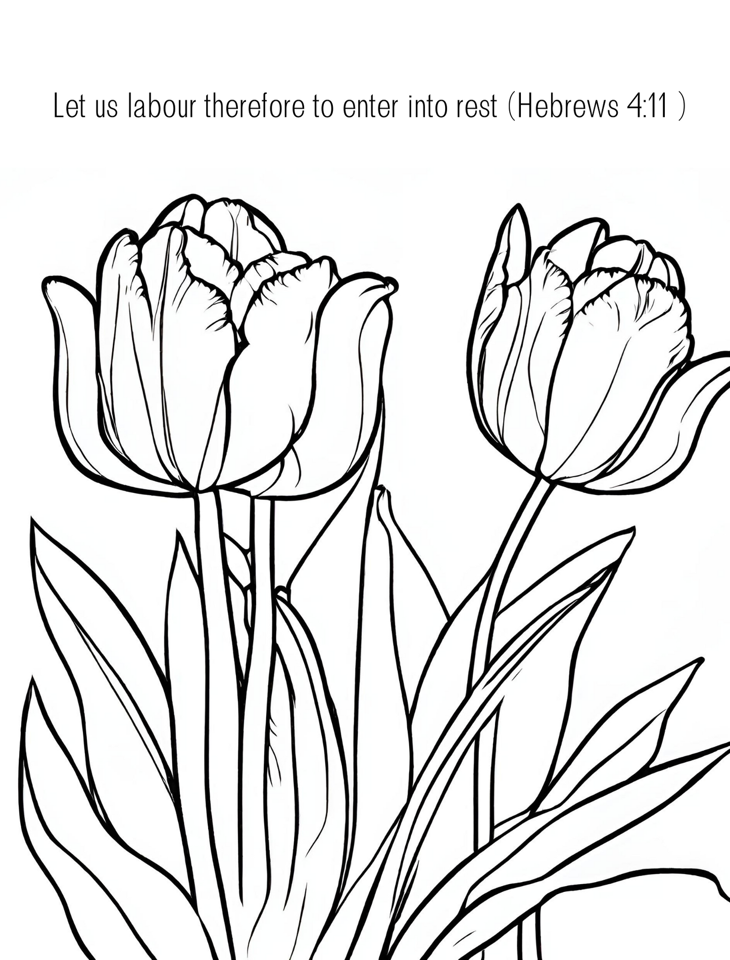 Spring Flowers: Rest and Relaxation Coloring Book for Adults and Teens by Maria A Flores