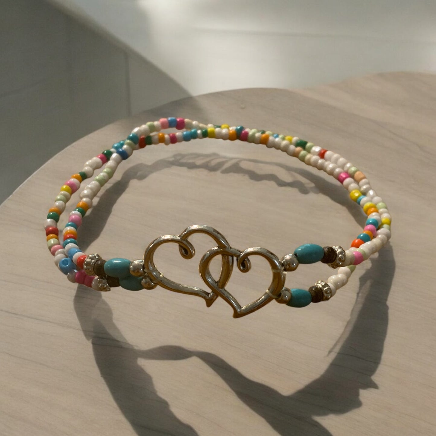 Double Heart Fashion Paradise Anklet