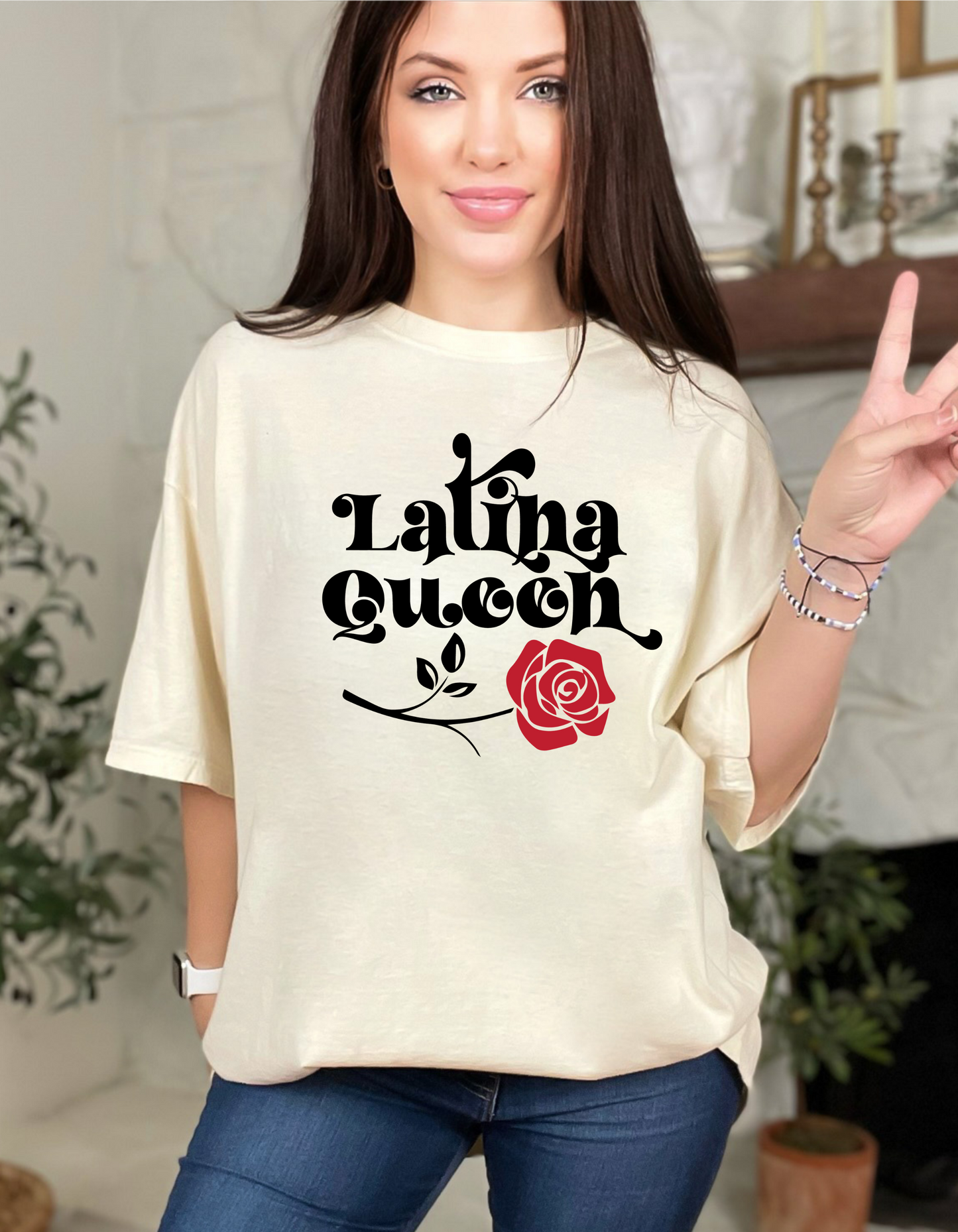 Latina Queen T-Shirt- Latin Queen Comfort Colors Tshirt