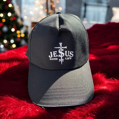 Jesus Saved my Life Baseball Cap Hat