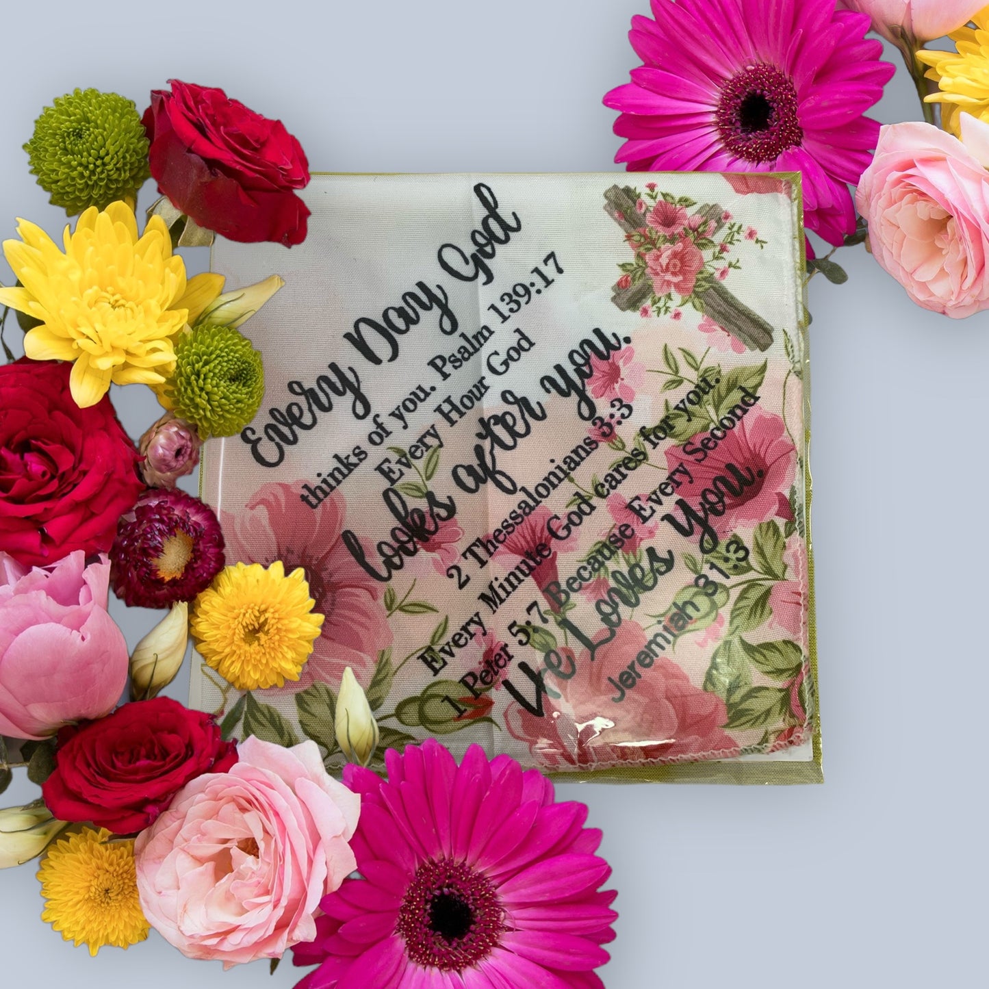 Handkerchief Inspirational Message
