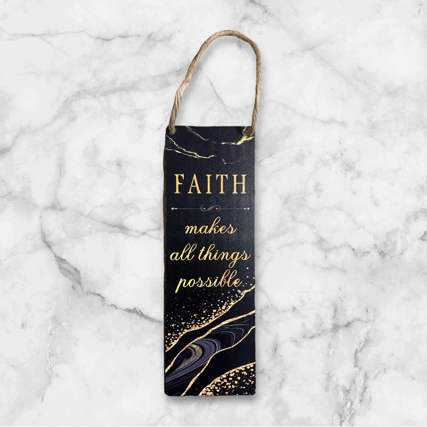 Dreams, Love, Faith Wood Wall Decor