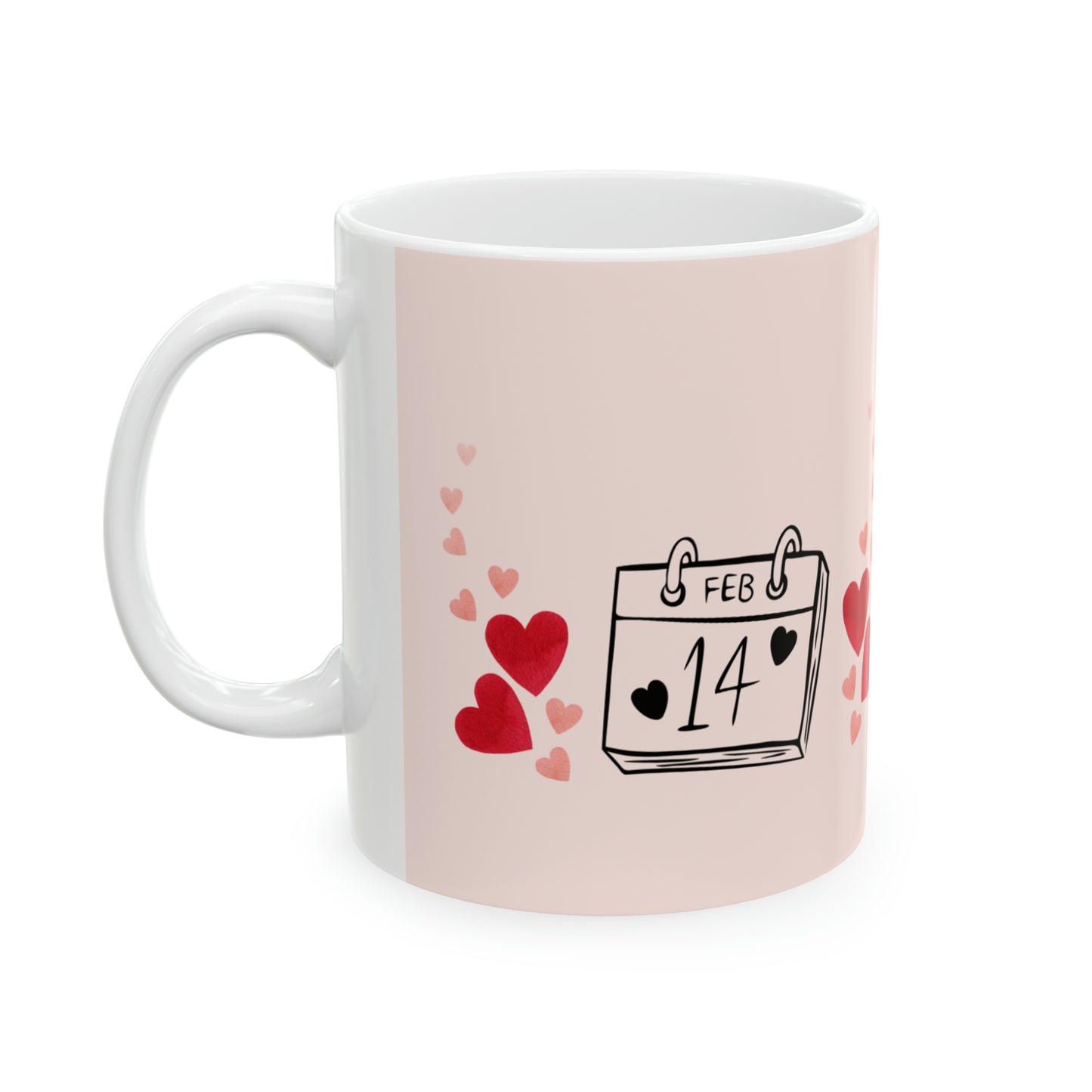 Te Quiero Mucho Bird Heart Valentines Mug, I Love You