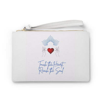 Touch the Heart Brand Clutch Bag