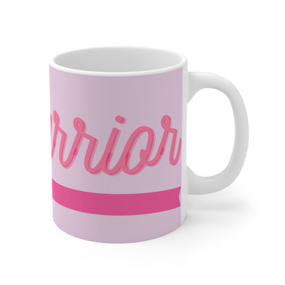 Breast Cancer Warrior Pink Mug