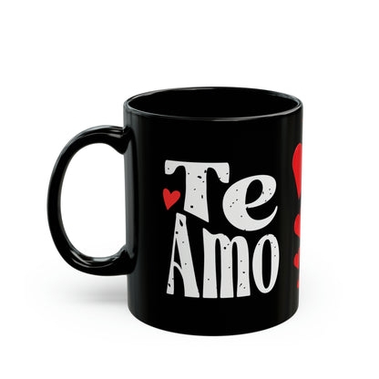 Te Amo (I Love You) 11oz Black Mug