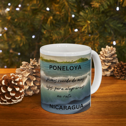 Playa Poneloya Nicaragua Mug Poneloya Beach Mug