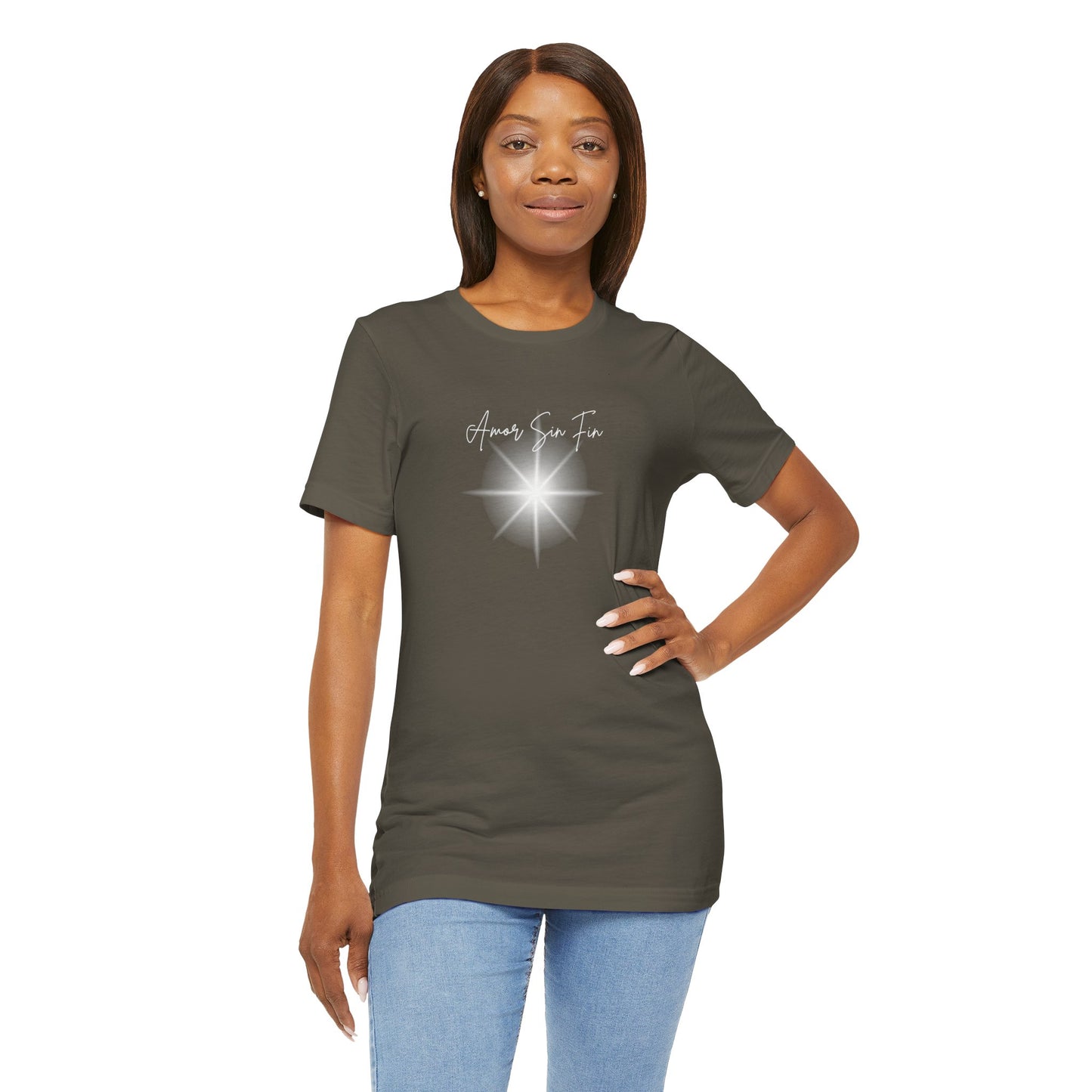 Amor sin Fin (Endless Love) Glow Star Short Sleeve Tee