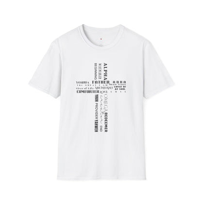 Names of God Cross T-Shirt