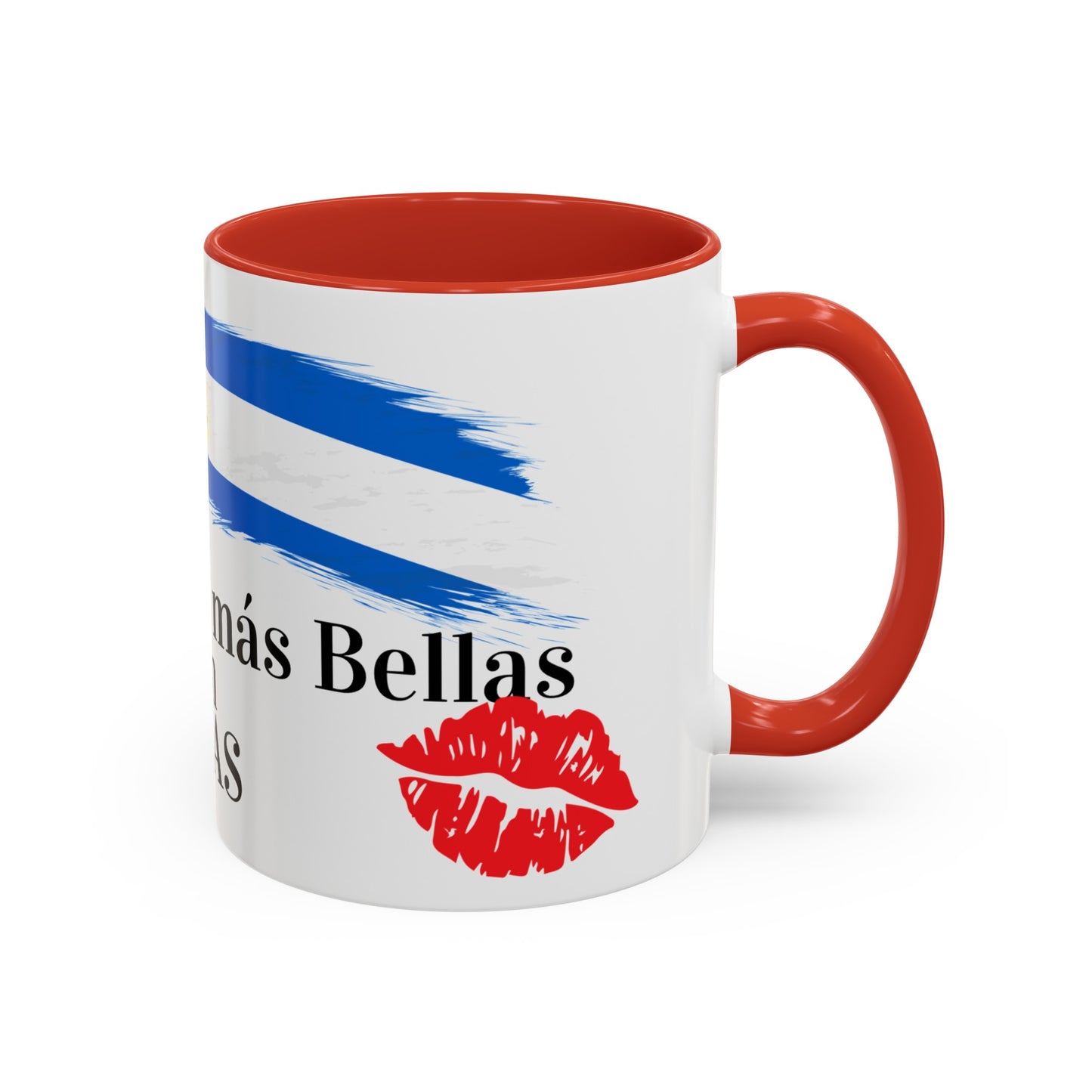 Las Mujeres Más Bellas son NICAS Accent Coffee Mug, 11oz