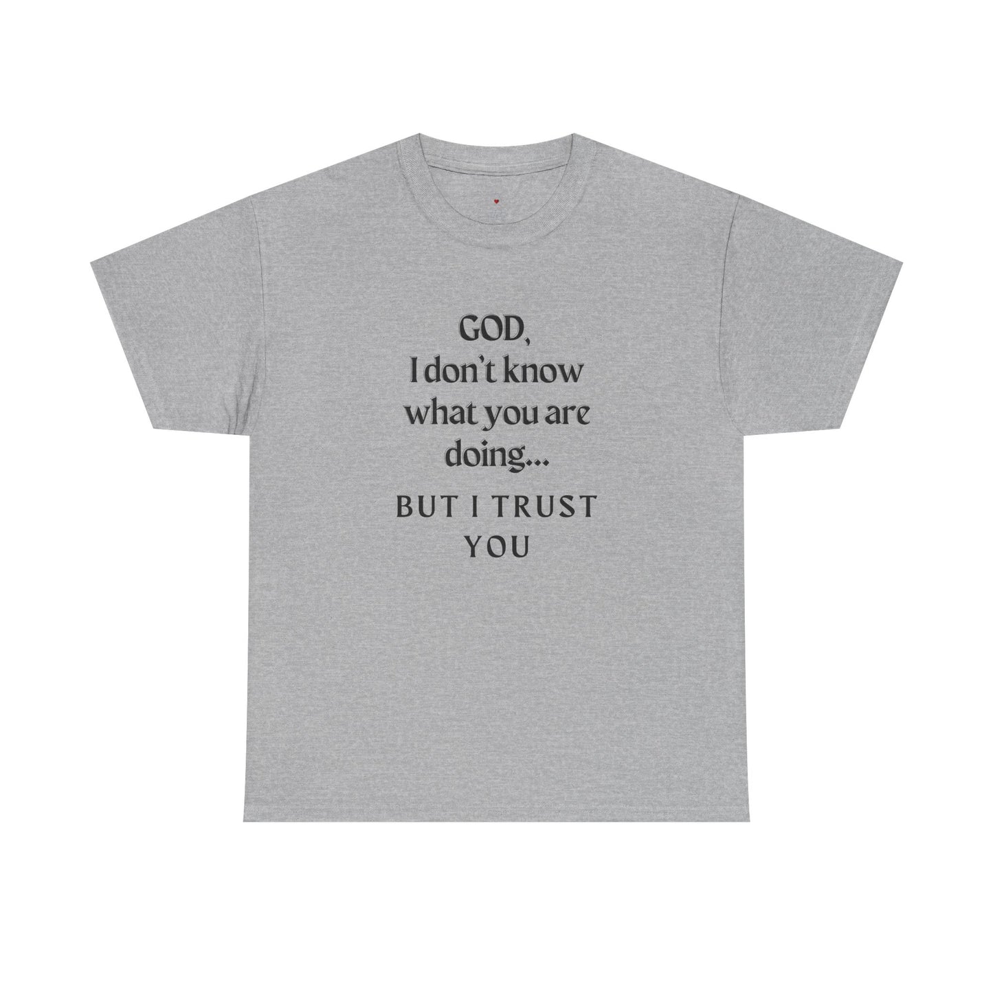 Religious Graphic T-Shirt - God I Don’t Know What You are Doing