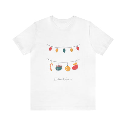 Celebrate Jesus Christmas T Shirt