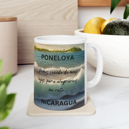 Playa Poneloya Nicaragua Mug Poneloya Beach Mug