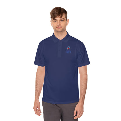 Touch the Heart Logo Men's Sport Polo Shirt