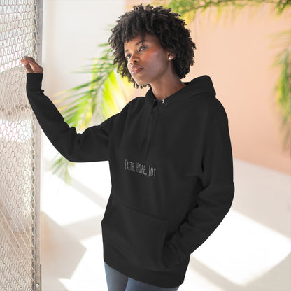 Faith, Hope, Joy Unisex Premium Pullover Hoodie