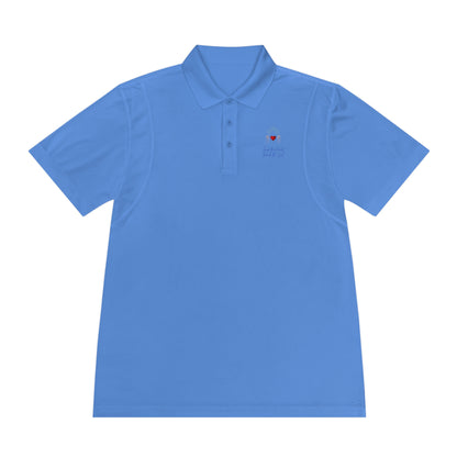 Touch the Heart Logo Men's Sport Polo Shirt