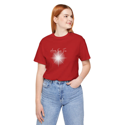 Amor sin Fin (Endless Love) Glow Star Short Sleeve Tee