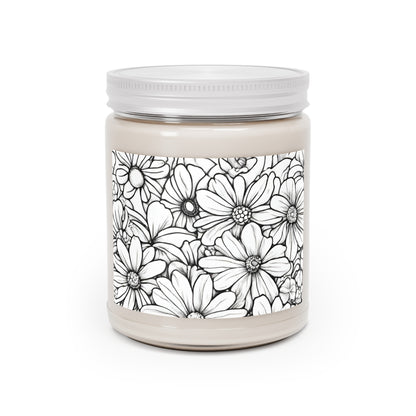 Floral Design YOU Color Scented Candles, 9oz Scented Candles, 9oz